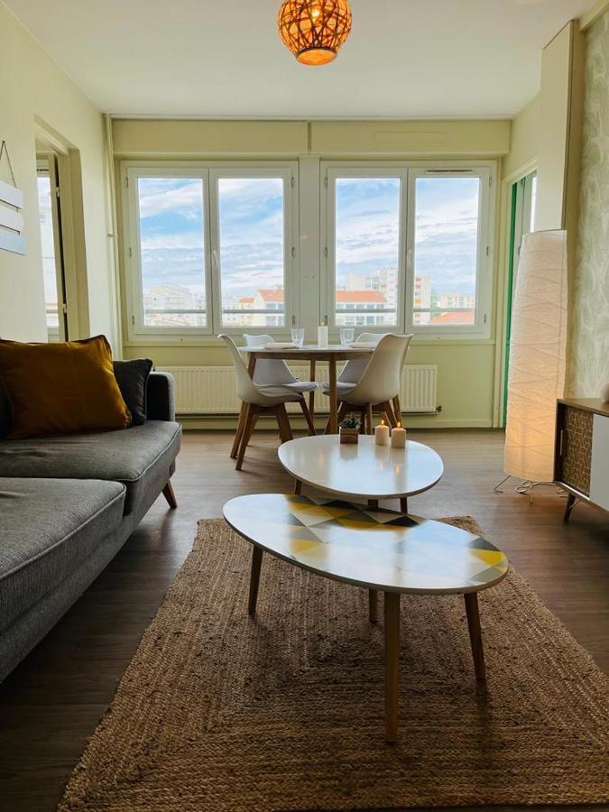 Espace 500 - Cosy, Wifi & Vue Sur La Ville Saint-Etienne  Buitenkant foto