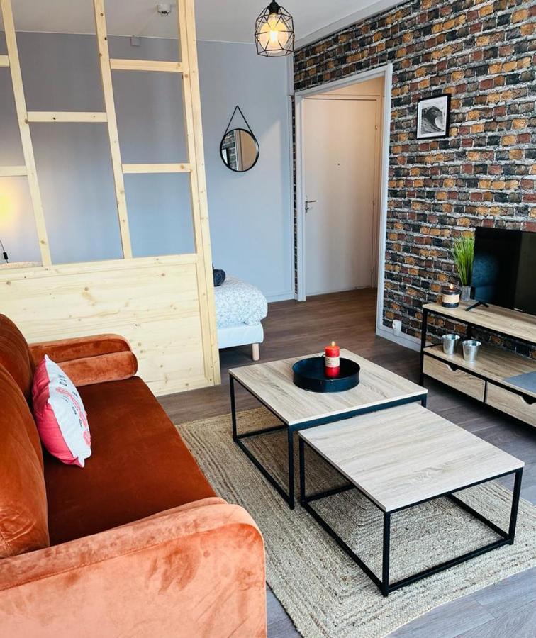 Espace 500 - Cosy, Wifi & Vue Sur La Ville Saint-Etienne  Buitenkant foto
