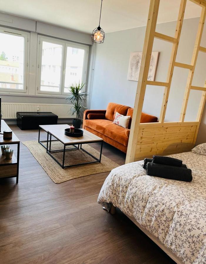 Espace 500 - Cosy, Wifi & Vue Sur La Ville Saint-Etienne  Buitenkant foto