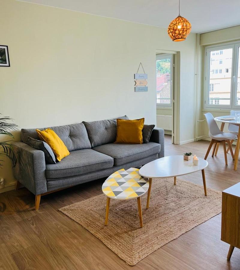 Espace 500 - Cosy, Wifi & Vue Sur La Ville Saint-Etienne  Buitenkant foto